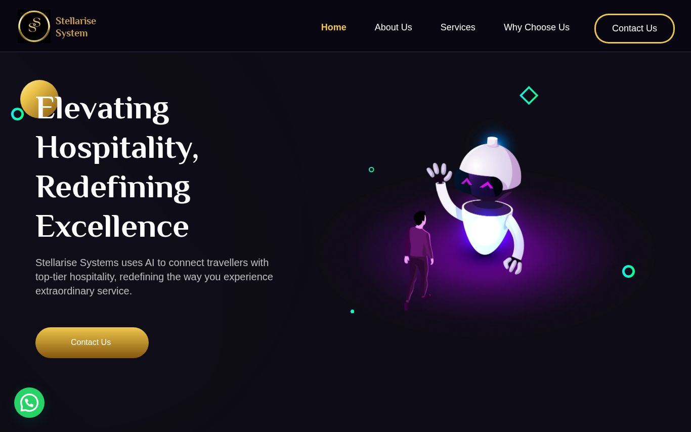 Stellarise Systems website